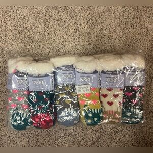 NEW Heat Trendz Sherpa Super Deluxe Lined Socks One size fits all pack 12